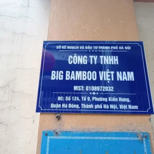 sản xuất biển tên công ty